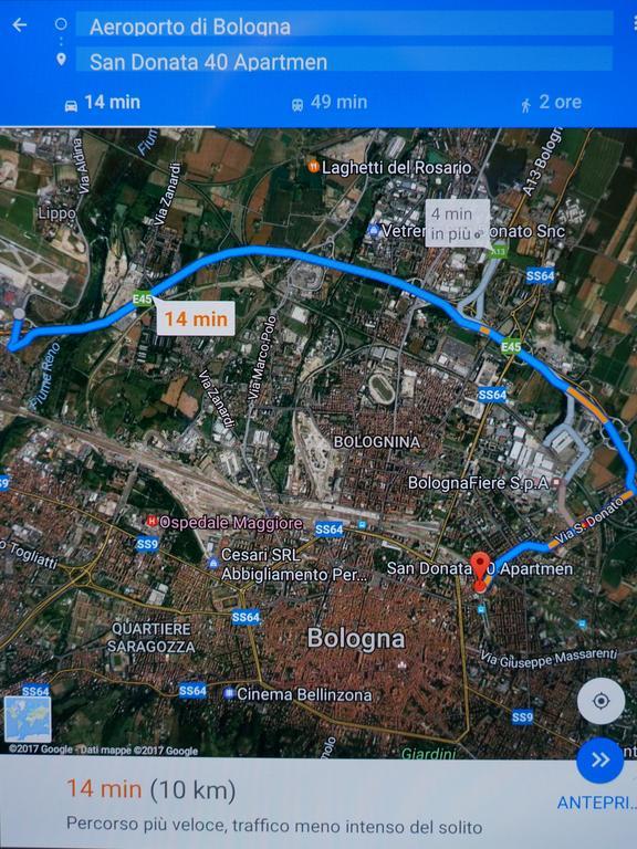 Apartament San Donato 40 Bolonia Zewnętrze zdjęcie